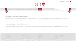 Desktop Screenshot of nipala.de